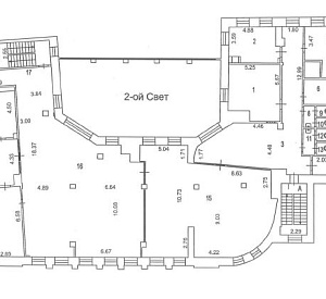 Полянка Б. ул, д 2/10 стр 1, Москва Здание целиком 2554  Аренда