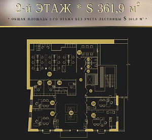 Особняк "Брэдфорд" Здание целиком 1410  Аренда