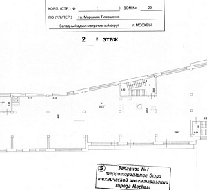 Маршала Тимошенко ул, д 29, Москва  Здание целиком 2300 400 Аренда