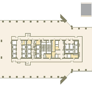 МФК "Меркурий Сити Тауэр" 18 2302 1000 Аренда