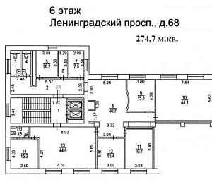 Бизнес-центр "Авиапарк" Многоярусный блок 3000 100 Аренда