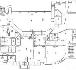 Полянка Б. ул, д 2/10 стр 1, Москва Здание целиком 2554  Аренда