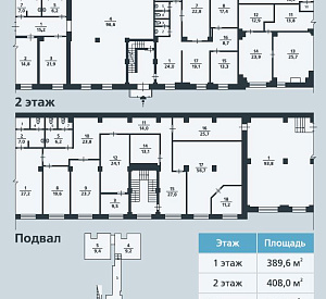 Бизнес-центр "На Спартаковской" Диапазон 2342  Продажа
