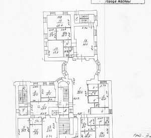 Полянка Б. ул, д 54 стр 1, Москва Секция 2423  Продажа