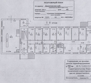 Даниловская наб., д. 4А Здание целиком 1436  Продажа