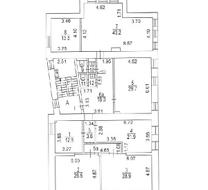 Пестовский пер, д 16 стр 1, Москва Здание целиком 839.0  Аренда