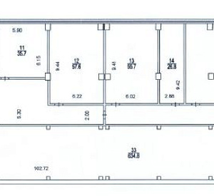 Торогово-офисный центр 4 1750  Аренда