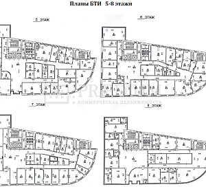 Бизнес-центр "Чайка Плаза IV" Многоярусный блок 2858  Аренда