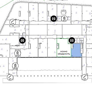 Офисно-торговый комплекс "Никольская Плаза" 7 59.0  Аренда