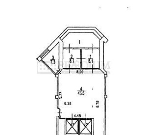 Бизнес-центр "Плетешковский" Секция 1424 200 Продажа