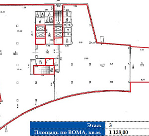 Бизнес-центр "ул. Нижняя Красносельская" 3 1128 547 Аренда