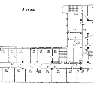 Бизнес-центр "Матвеевский" Диапазон 2870 800 Аренда
