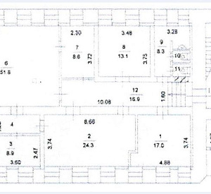 Электрический пер, д 8 стр 1, Москва Здание целиком 1211 240 Продажа