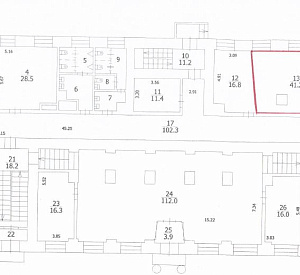 Тетеринский пер, д 4 стр 1, Москва Здание целиком 2976  Аренда
