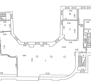 Полянка Б. ул, д 2/10 стр 1, Москва Здание целиком 2554  Аренда