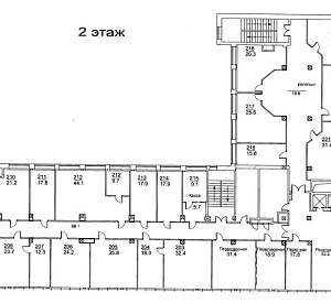 Бизнес-центр "Матвеевский" Диапазон 2870 800 Аренда