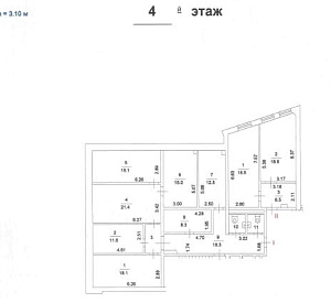 Милютинский пер, д 2, Москва Диапазон 1700 150 Аренда