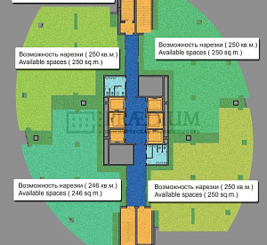 Деловой центр "Кантри Парк III" Диапазон 7719 250 Аренда